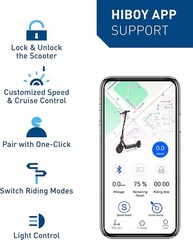 Hiboy KS4 Pro Electric Scooter 500W Motor 25 Miles Long Rang 19MPH Kick eScooter