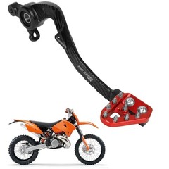 CNC Motorcycle Rear Foot Brake Pedal Lever Unfolding 7075 Aluminum Alloy