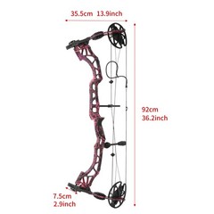 Archery Compound Bow Bow Launcher Kit Alloy Bow 35-70lbs Shoot Hunt Target Sport