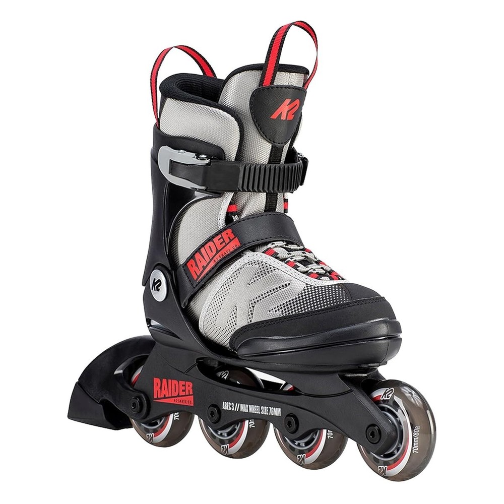 K2 Raider Youth Adjustable Inline Skates Size 1-5 US / 32-37 EU – Brand New