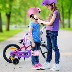 Kids Helmet Set with Knee Pads Elbow Pads Wrist Guards,Adjustable Helmet for …