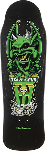 Birdhouse Tony Hawk Gargoyle 9.75 Old School Shaped Skateboard Deck