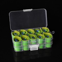 Green 1mm Slingshot Bands – 10 per Box, Heavy Duty Latex for Outdoor Shooting