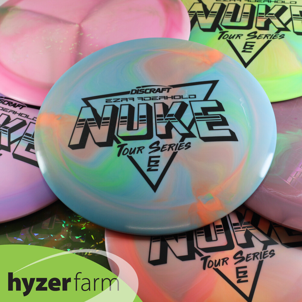 Discraft ADERHOLD TOUR SWIRL ESP NUKE *pick color/weight* Hyzer Farm PART TWO