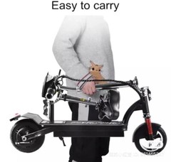 60km Electric Scooter Folding Re-chargeable W.Seat light.Amazon Over $800