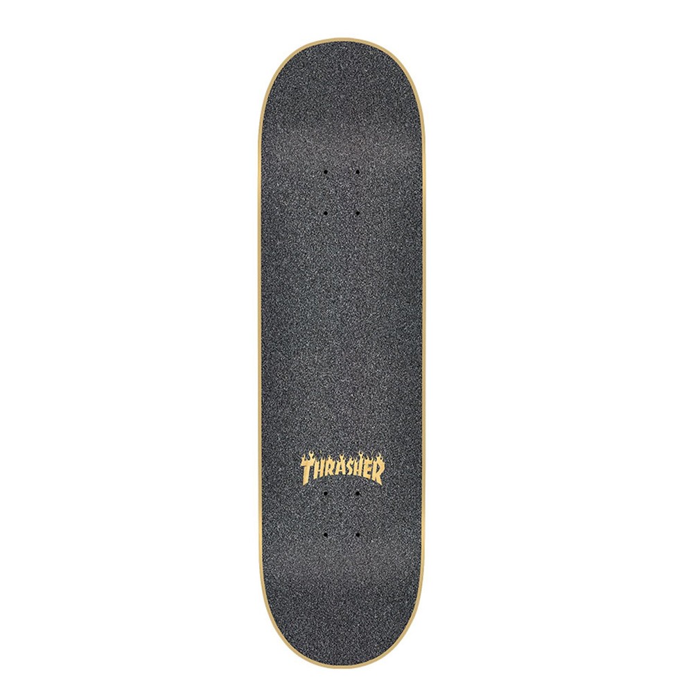 Mob Skateboard Griptape Thrasher Laser Cut Flame 9″ x 33″ Grip Tape Sheet