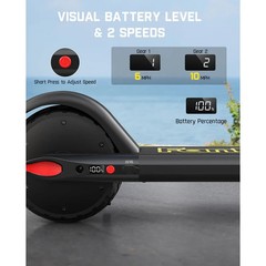 FanttikRide C9 Electric Scooter for Kids Adjustable Handlebars