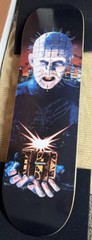 Supreme SS18 Hellraiser Skateboard Deck Black/Multicolor Box Logo Pinhead 8.5 “