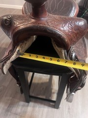 Used 15” Simco Western Saddle 7” gullet