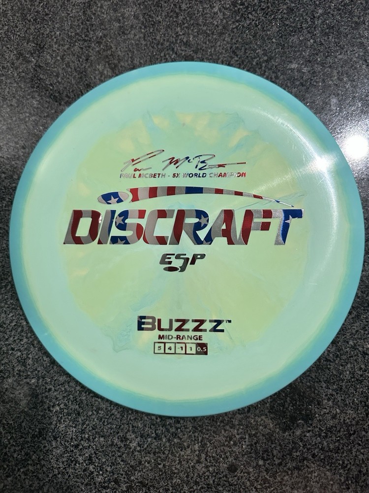 Discraft Paul McBeth 5x ESP Buzzz