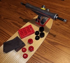 G&S Swiss Made High Camber Fibreflex Slalom Competition Skateboard NOS 2002 RARE