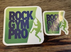 Lot 2 ROCK GYM PRO CLIMBING SCHOOL MANAGEMENT Software Promo STICKER DECAL