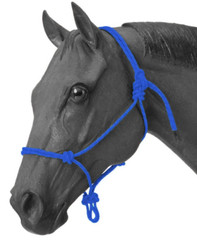 Horse Rope Halter With 7 Ft Lead Rope, Handmade Horse Halter, Free Shipping