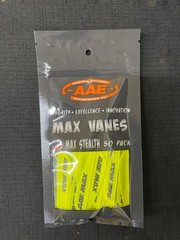 Arizona Archery Enterprises AAE Max Stealth Arrow Vanes Multiple Colors 50 Packs