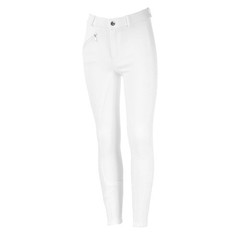 HORZE Active Kids’ Unisex Silicone Grip Full Seat Horseback Riding Breeches – S