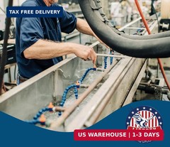 Made in the USA 1/2″ID x 5/8 OD Tubing. Phthalate free, BPA free, FDA compliant