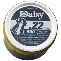 Daisy .22 Caliber PrecisionMax Hollow-Point Pellets, 500-Count for Air Guns