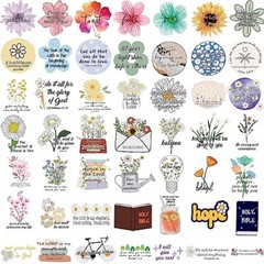220 Pcs Inspirational Christian Bible Verse Stickers Jesus Faith Decals