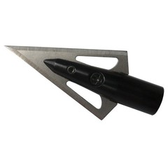 Traditional Wooden Arrow Specific Hunting Broadheads – 12pcs 135 Grain, 0.35″…