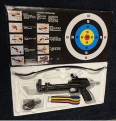 MINI COMBAT 50LB ARCHERY HUNTING PISTOL CROSSBOW w Arrow Bolts Camping Fishing
