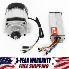 48V DC Brushless Electric Motor Kit For Scooter E-bike Go Kart ATV w/Controller