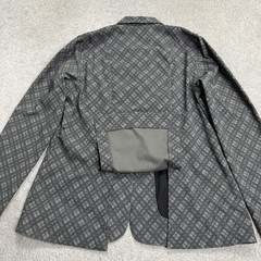 Kerrits Jacket Womens XL Stretch Competitor Show Coat Gray Geometric Zip Pockets