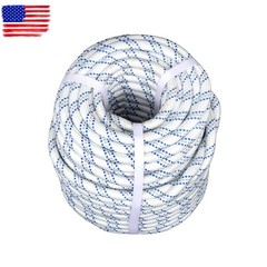 1/2″×120FT Breaking Strength 1485 Pounds 48 Strand Double Braid Polyester Rope