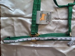 Hamilton 1” Nylon Halter Draft (x-Large) size Green NWT