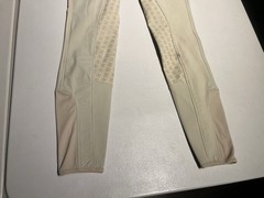 Barn & Beyond Breeches Women’s 24 Khaki Full Seat Riding Pants Polyester 26×26