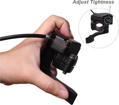 Thumb Throttle Cable Accelerator Handle Assembly for 50cc 70cc 90cc 110cc 125cc