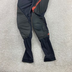 Carbon SC Paintball Padded Compression Pants Men Small Black Orange Protective
