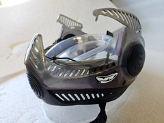 JT paintball mask Proteus chameleon bottoms • Flex Proflex – good rubber clean!