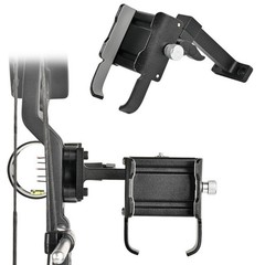 Hunting Trip Bow Phone Holder Aluminum Alloy And Plastic Silicone Shock Pads