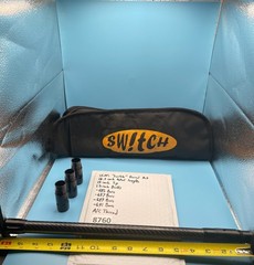 Stiffi «Switch» Barrel Kit 16.5inch total length 15inch Tip 1.5inch Backs – Blac
