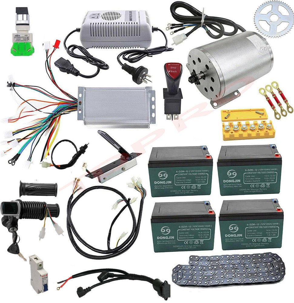 48V 1800W Brushless Motor Controller Kit Electric Scooter Go Kart e Bike Go Cart
