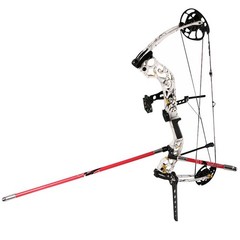 Archery Single Side Adjustable V-Bar Mount Quick Disconnect,Bow Rod Stabilize…