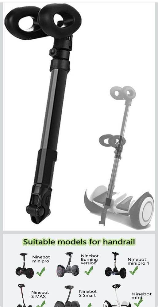 step|thought GYL Handlebar for Segway Ninebot miniPRO/miniLITE/S Silver Upgrade