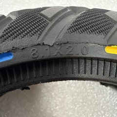 8.1 Inch Scooter Tire, 8.1×2.0 Off road Solid Tire