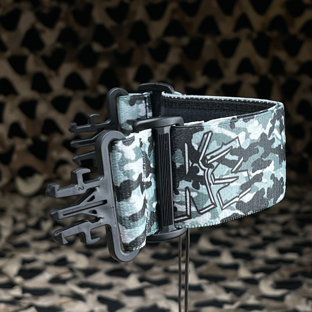 NEW KM Paintball Grill Goggle Strap – Grey Camo