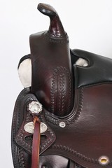 55HS Hilason Western Draft Horse Trail PleasureAmerican Leather Saddle