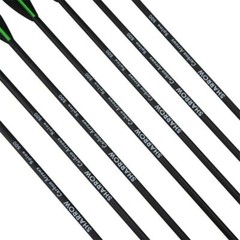 12Pcs 30 Inch Carbon Arrow Practice Hunting Arrow for Compound Bow Recurve Bow