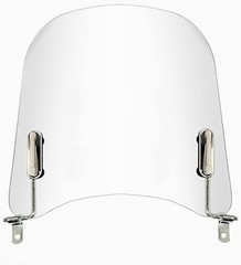 Universal Motorcycle Windshields 16.5″x17.2″ Windscreen Wind Splitter Wind