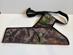 Camo Archery Target Quiver With Belt & 3 Finger Glove