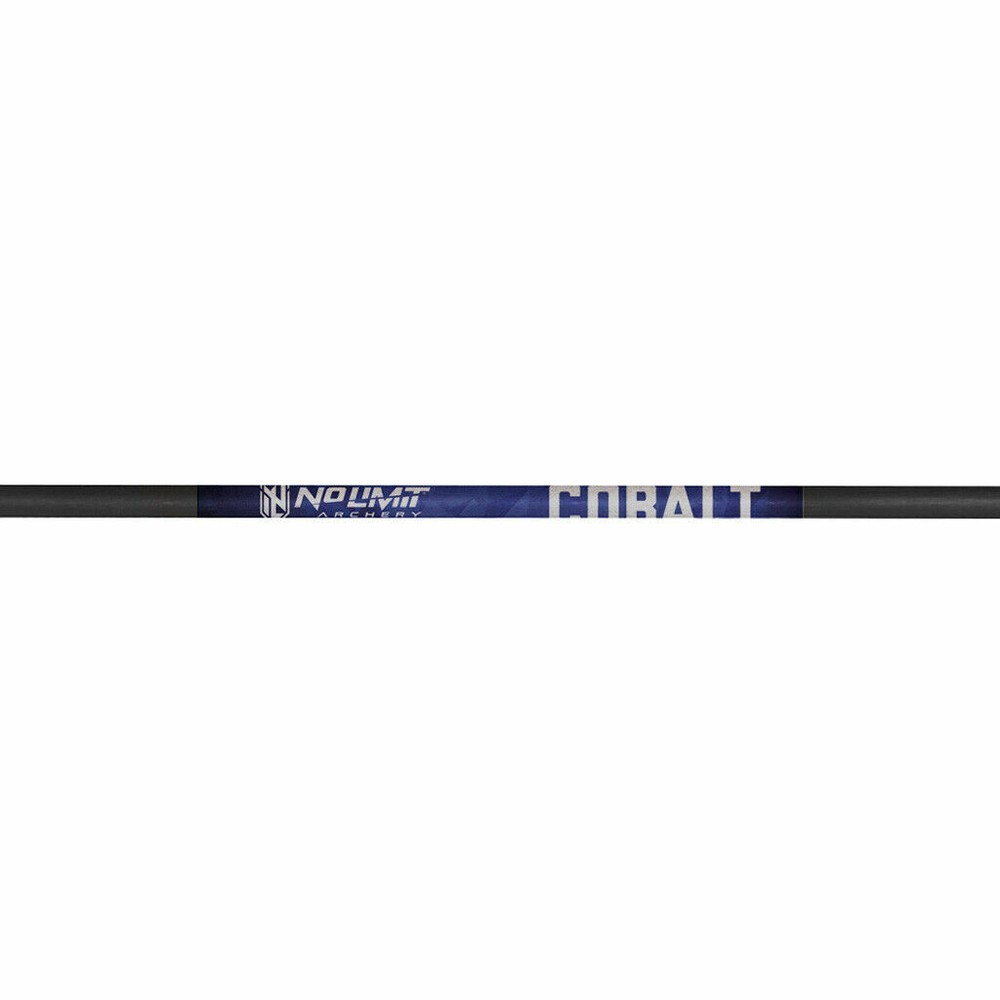 NEW NO LIMIT ARCHERY COBALT CARBON SHAFT 400 SPINE .OO1 TARGET ARROW 12 PACK