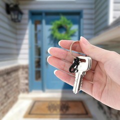 80 Pcs Mini Heavy Carabiner Snap Hook Clip Aluminum Outdoor Camping Key Chain US