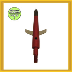 Swhacker #221 2-Blade 2″ Cutting Diameter 100-Grain Practice Head (3 PACK) NEW