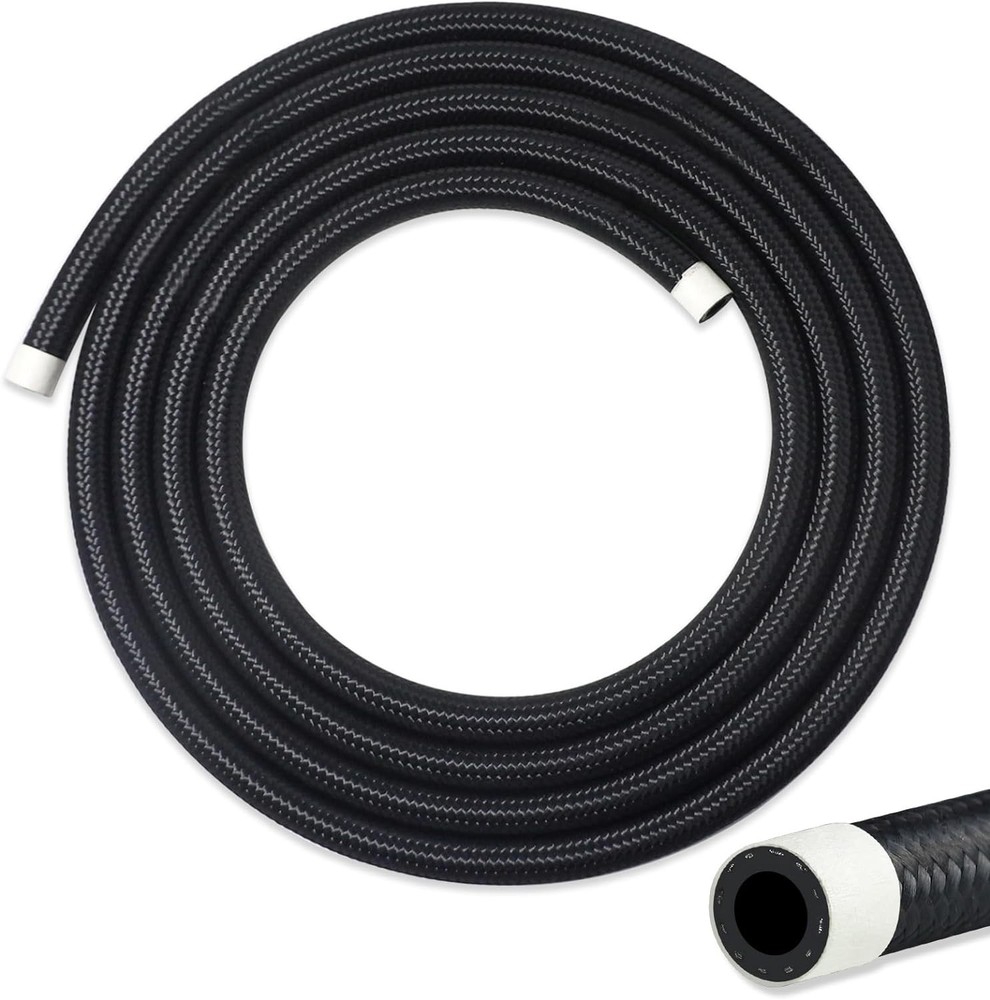 6AN Fuel Line, 6AN 3/8 inch CPE Fuel Hose, 10FT Transmission/Oil 6AN-10FT