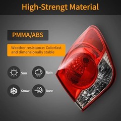 Tail Light Assembly Compatible with 2011-2015 Chevy Cruze Tail Driver Side