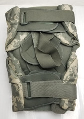 USGI Military Tactical Combat Knee Pads Pair, ACU Pattern, RFI Issue, Large VGC