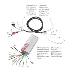 Brushless 48V 1000W Motor 32A Controller kit Electric Bike Go kart Scooter ATV